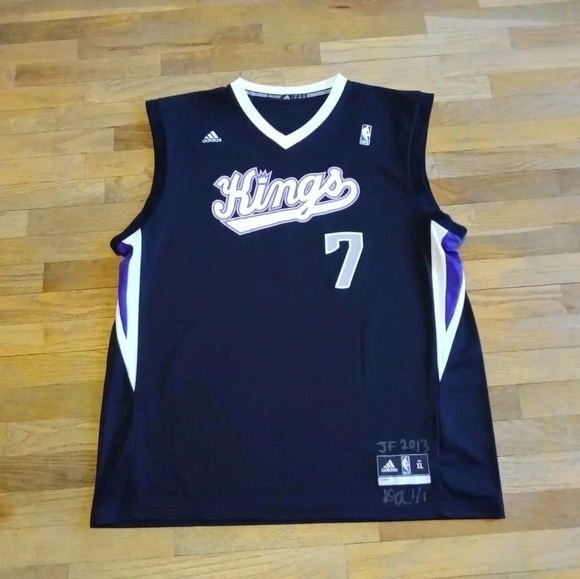 Sacramento Kings Jimmer Fredette Jersey #7 Adidas XL - Picture 1 of 9